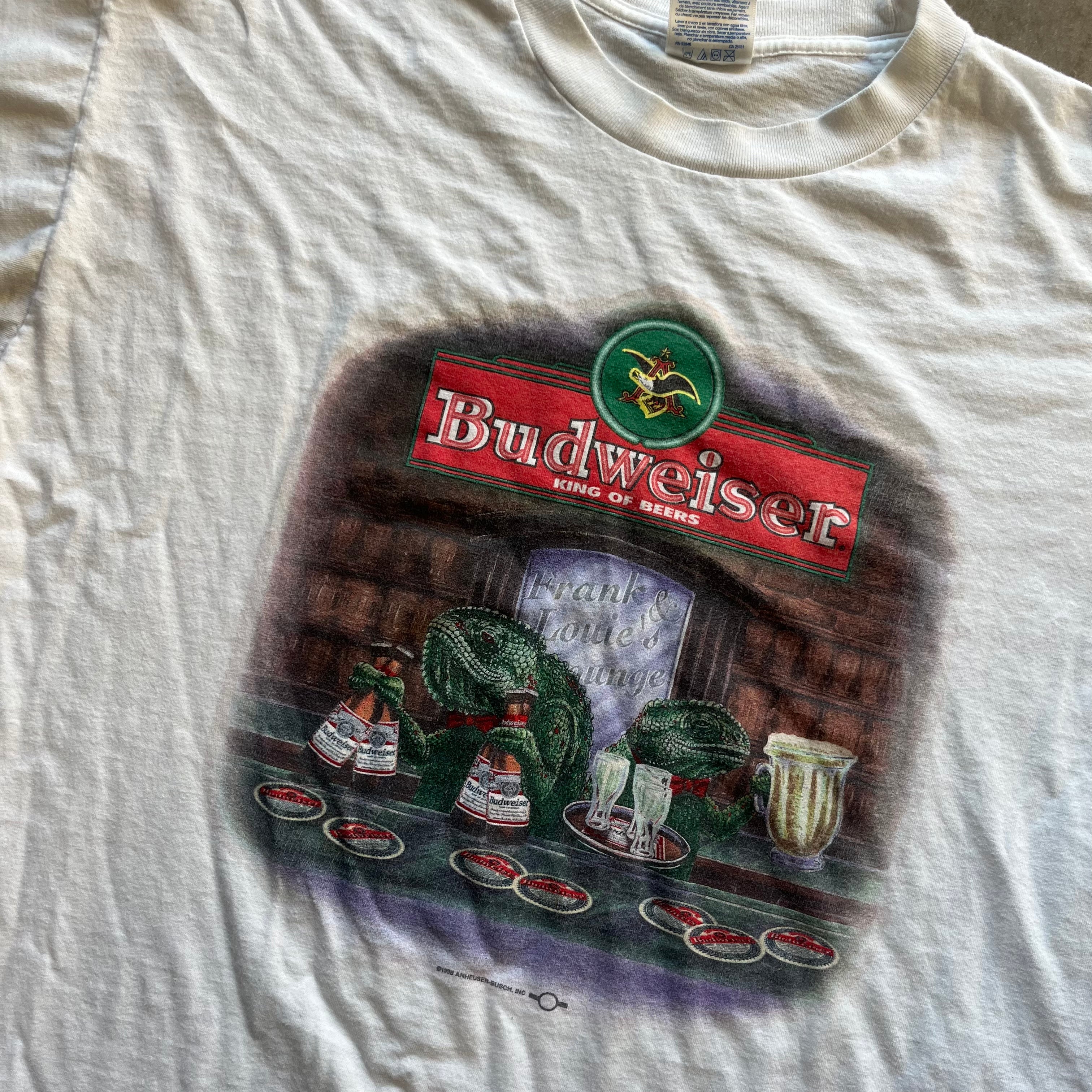 XL 98 Budweiser Lizard Tee