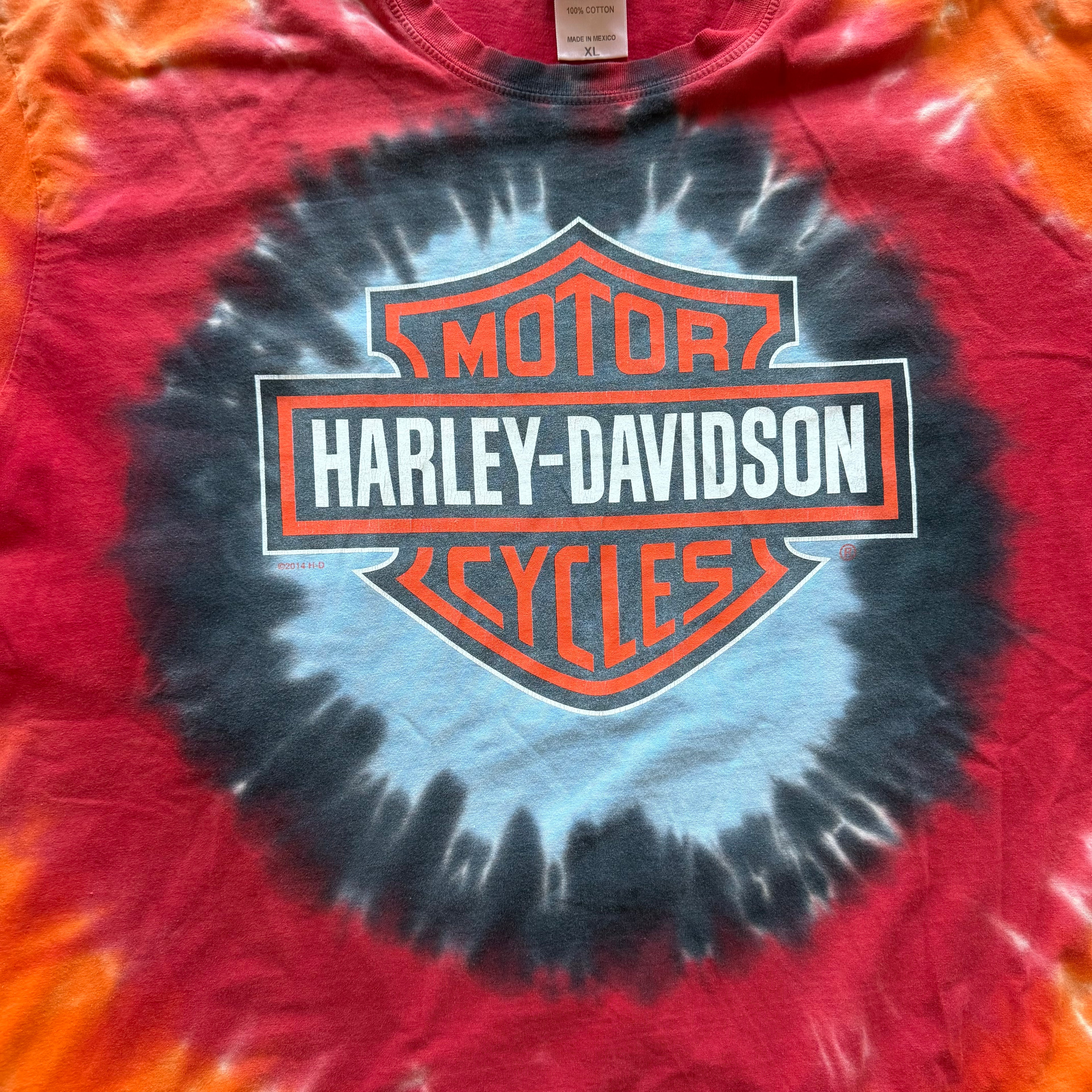 XL 2013 Tye Dye Harley Tee