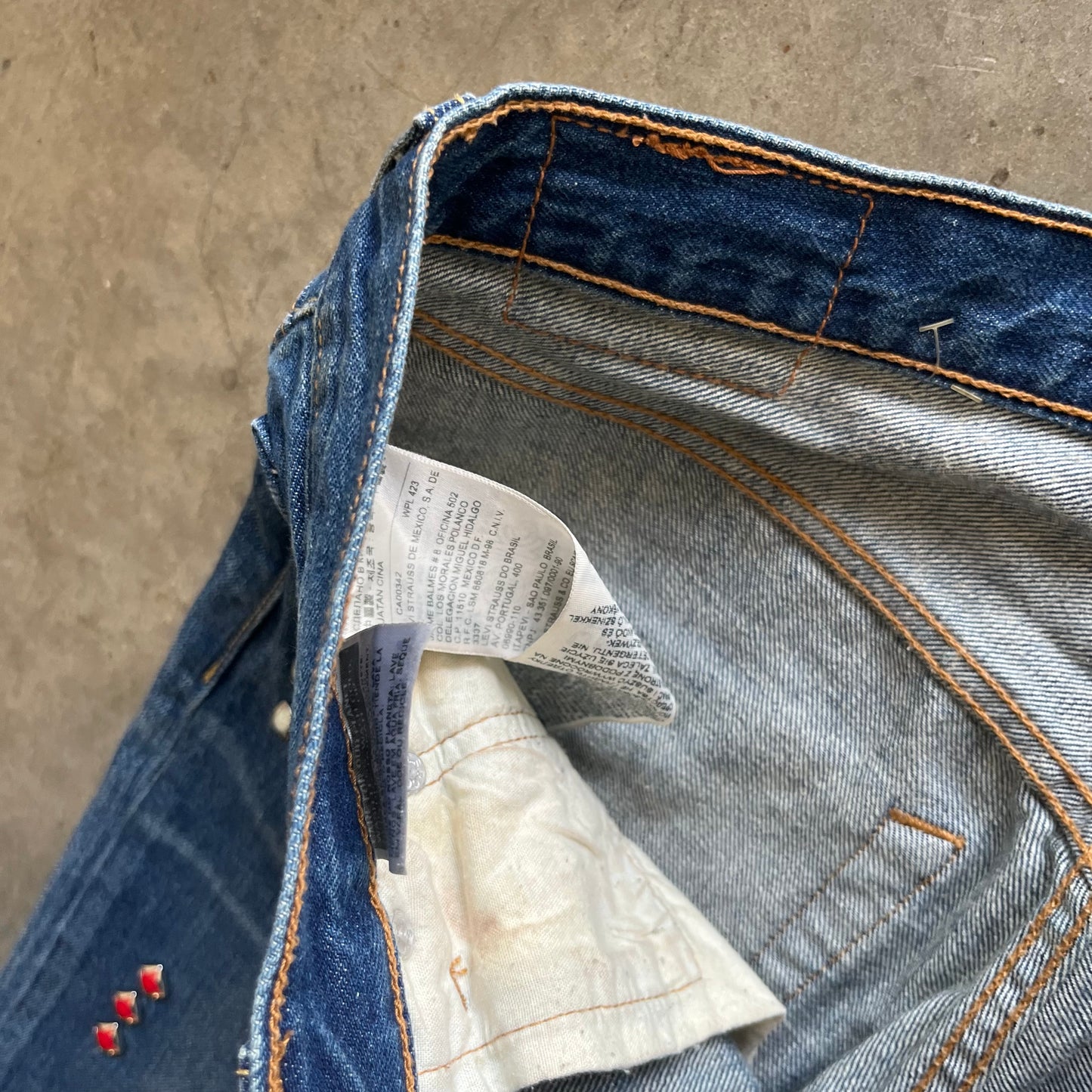 28x26 Custom Levis 501s