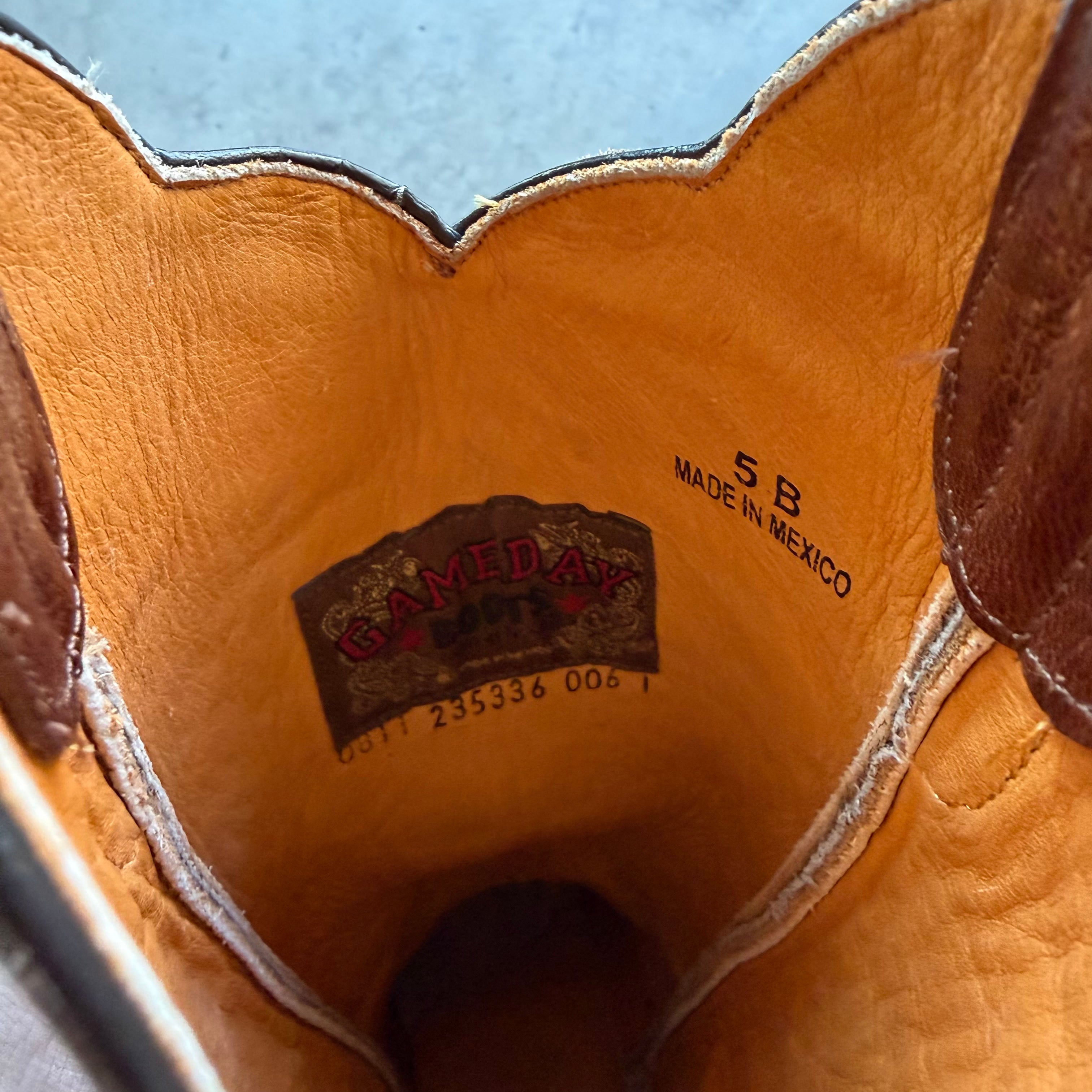 5w 00s SMU Gameday Cowboy Boots