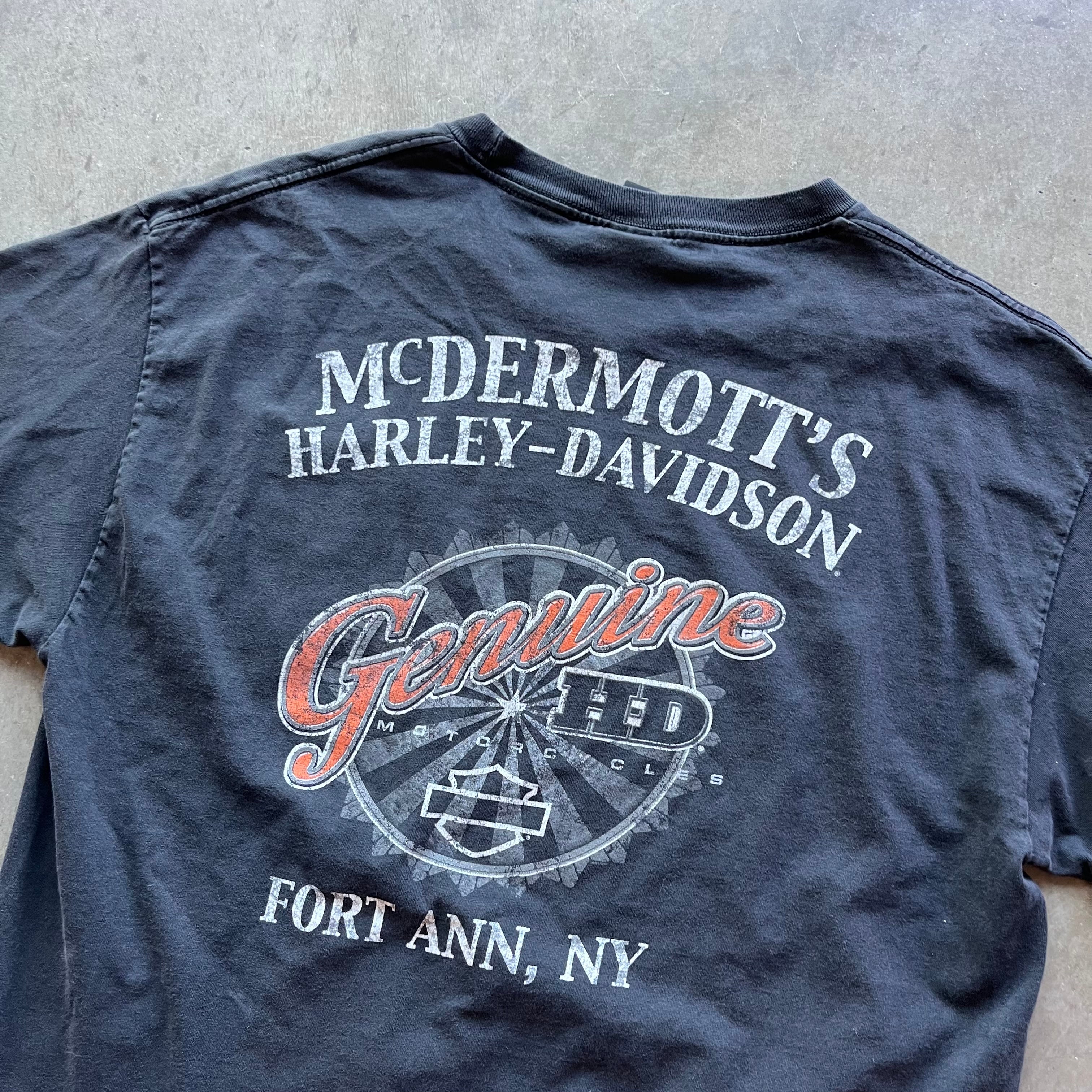 XL 00s New York Harley Tee