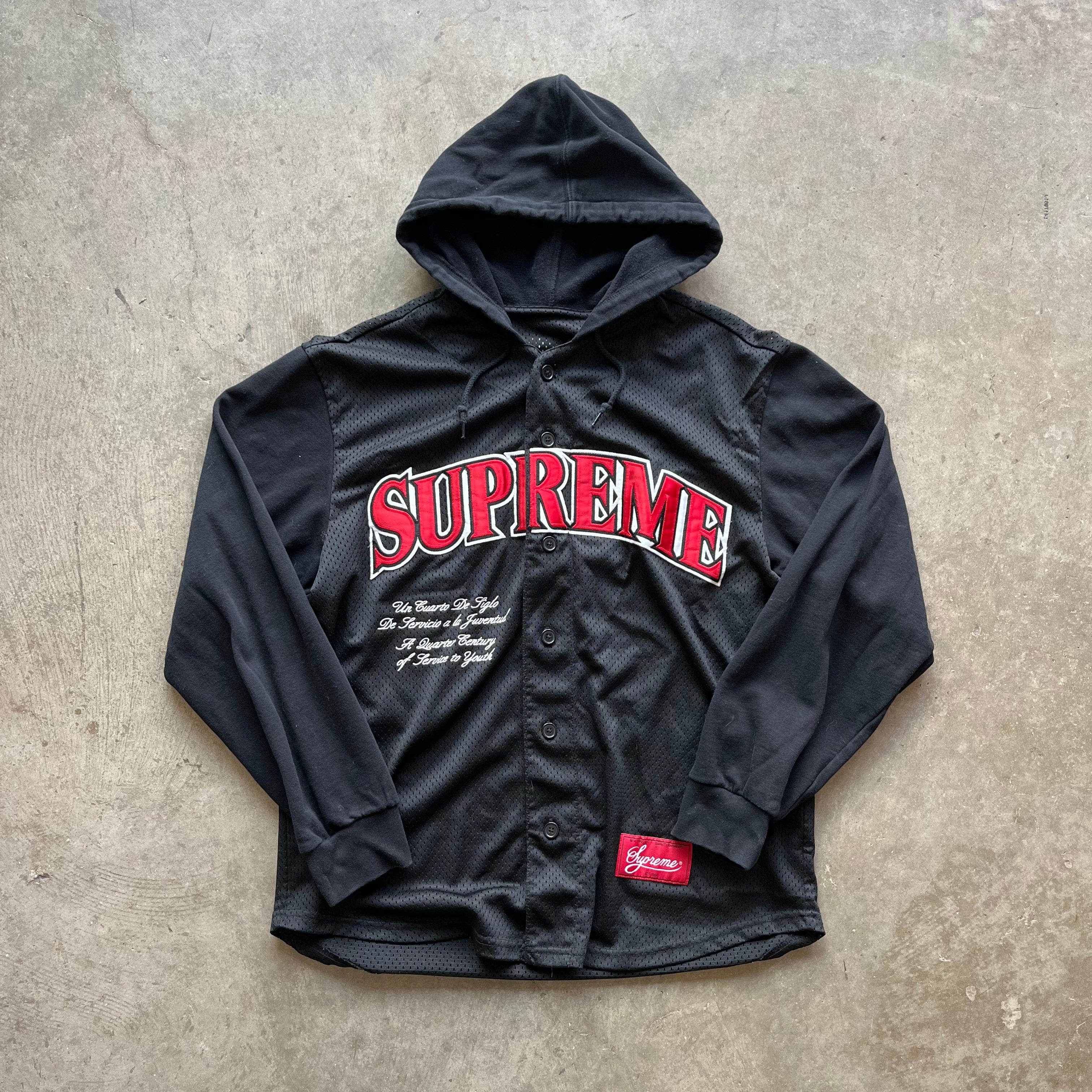 S Supreme Hoodie Jersey SS20