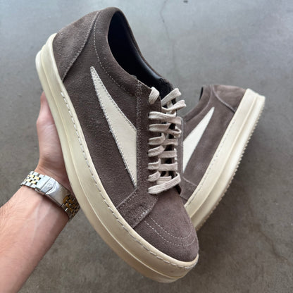 11 Rick Owens Vintage Sneaker Brown Suede