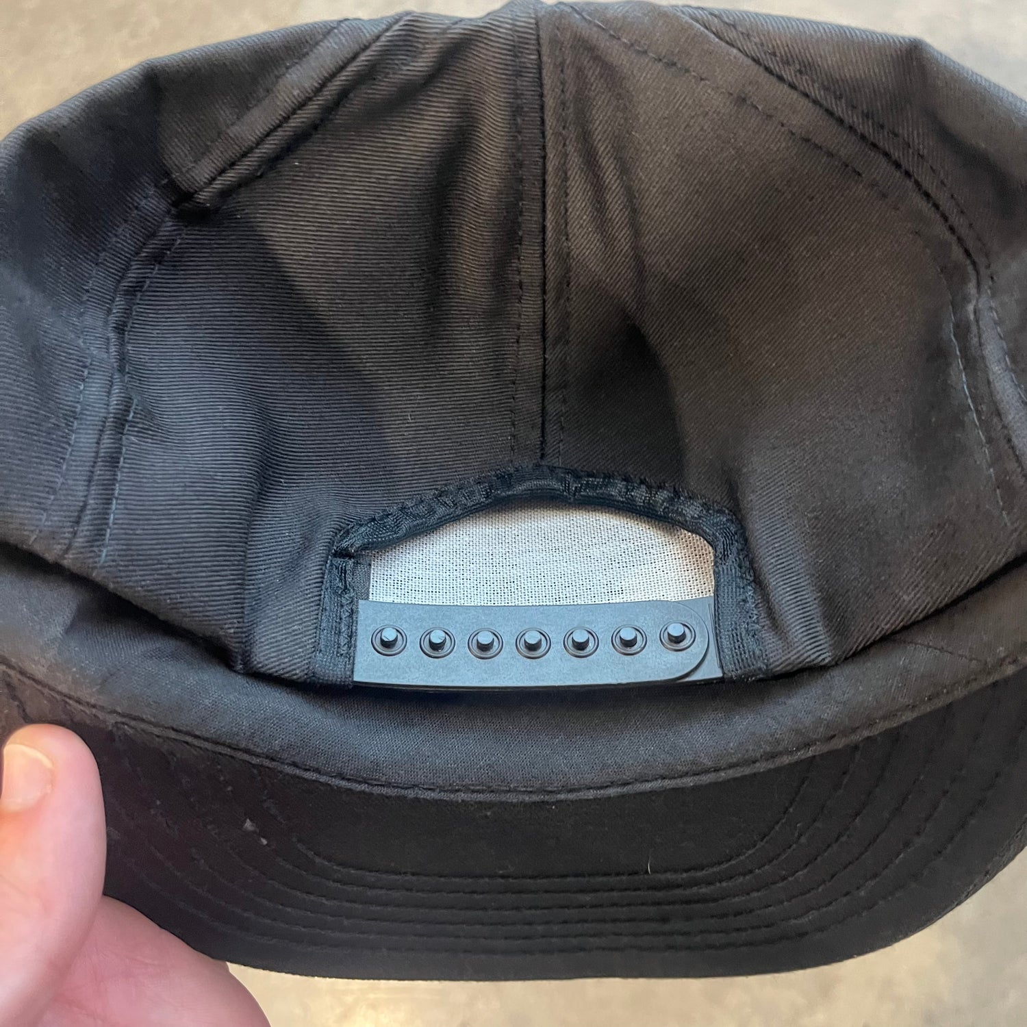 90s Black NASCAR Hat