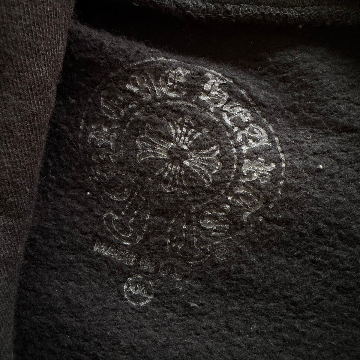 XXL Chrome Hearts Website Glitter Hoodie