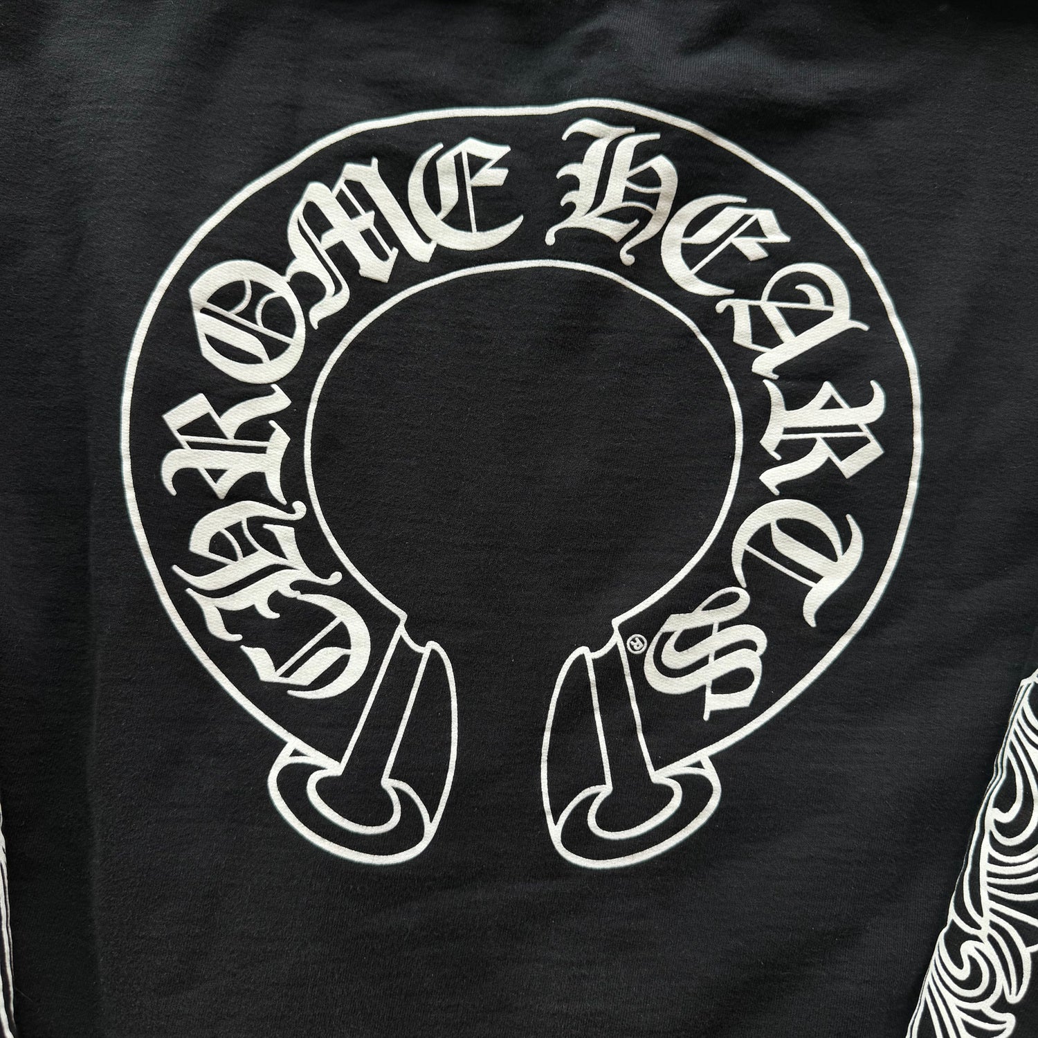 S Chrome Hearts Horseshoe Thermal Zipup
