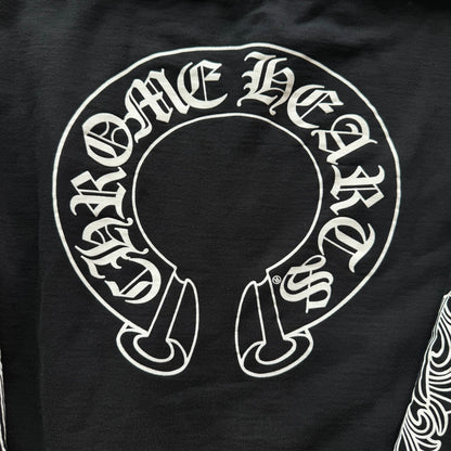 S Chrome Hearts Horseshoe Thermal Zipup