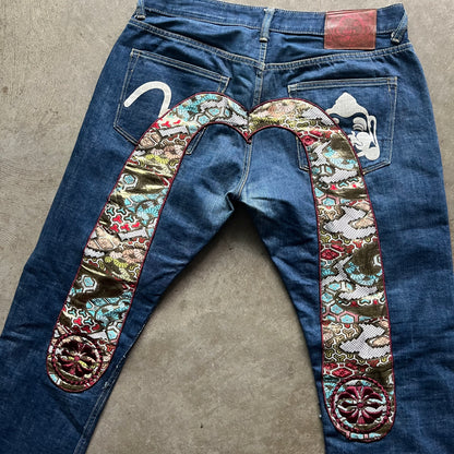 36x31 Satin Style Evisu Jeans
