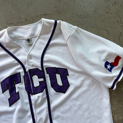 XXL 90s TCU Baseball Jersey