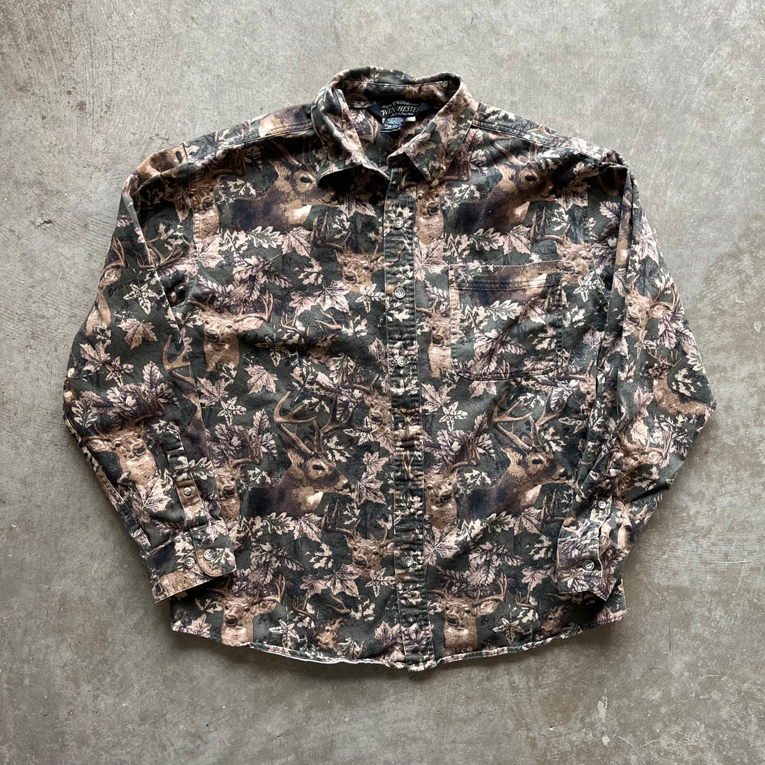 L 00s Deer Camo Jacket