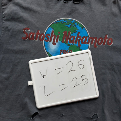 L 1969 Satoshi Nakamoto Rock Tee