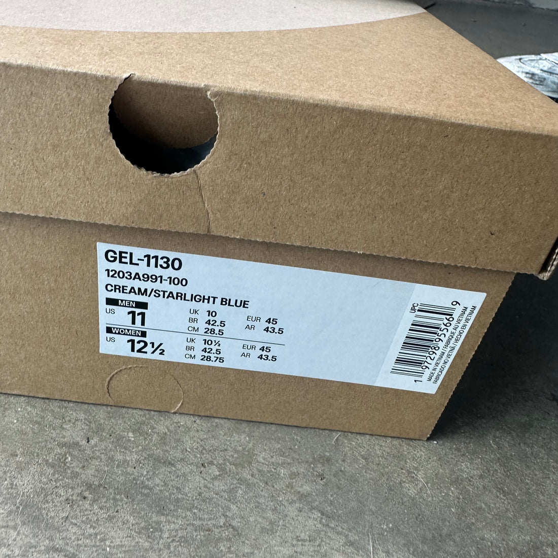 11 Kith ASICS Gell 1130 Starlight Blue