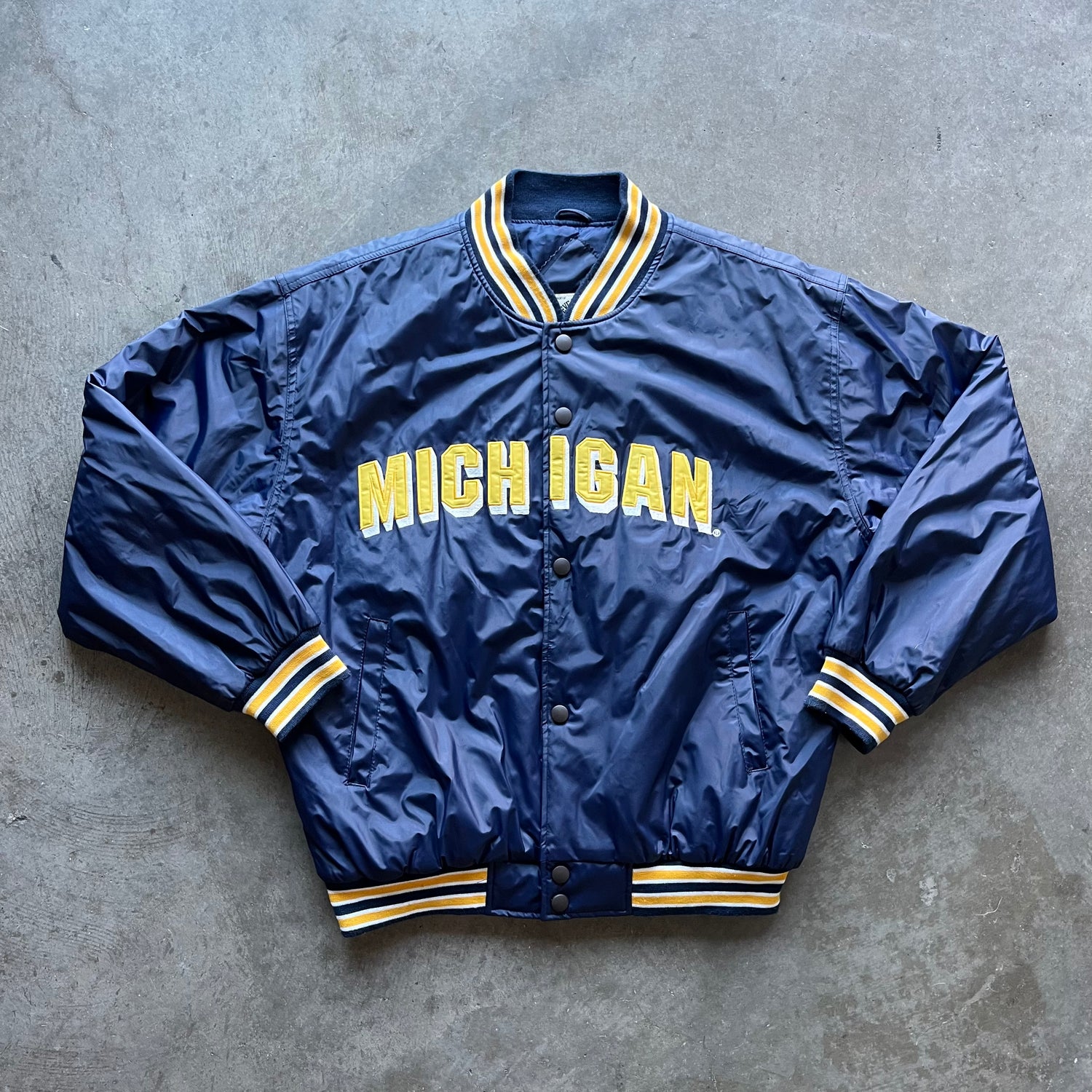 L 00s Michigan Bomber Jacket