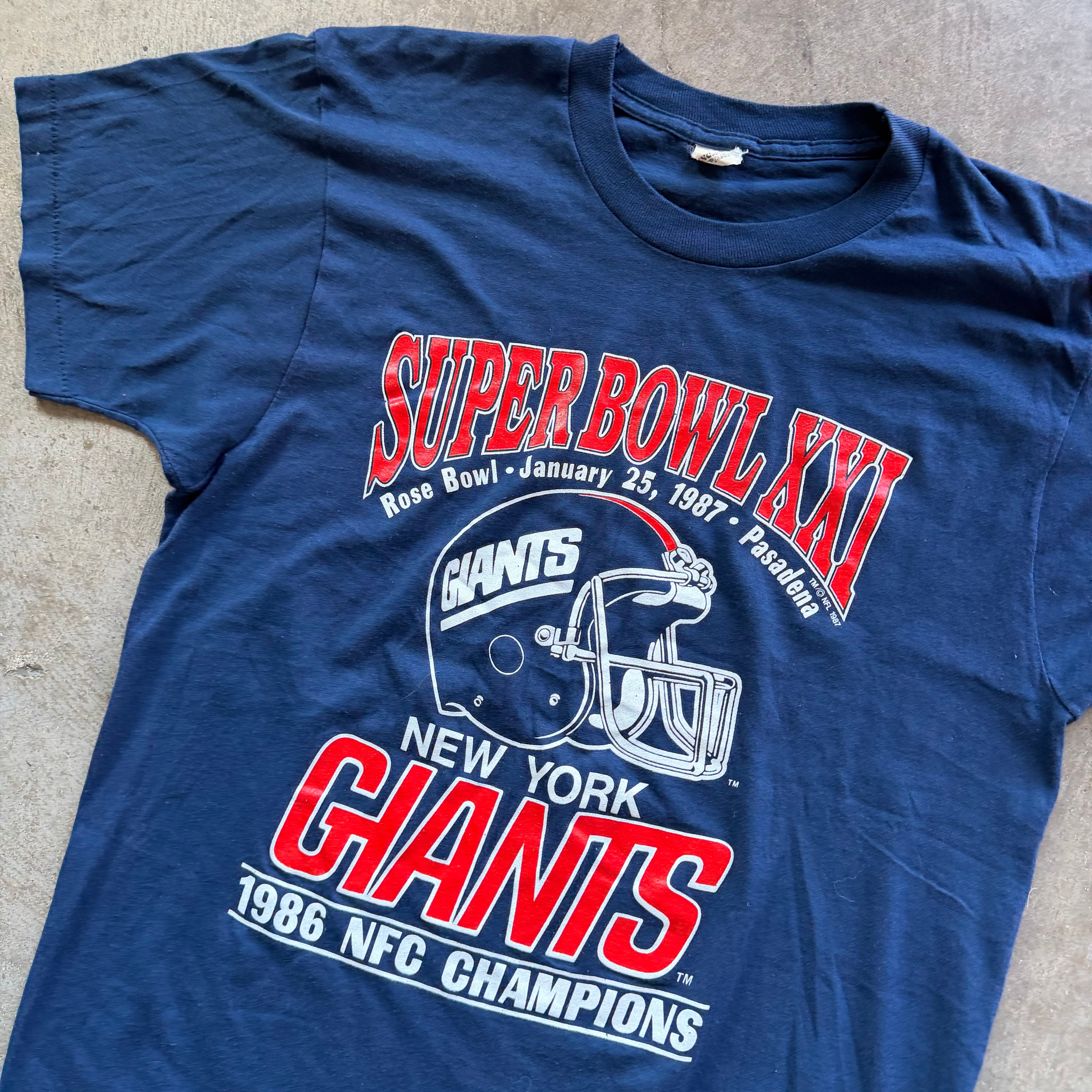 L 80s New York Giants Tee