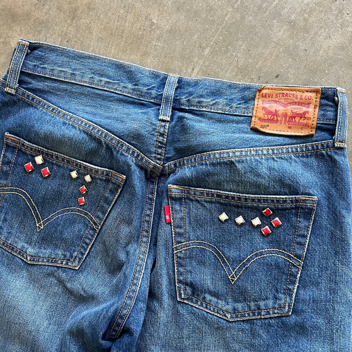 28x26 Custom Levis 501s