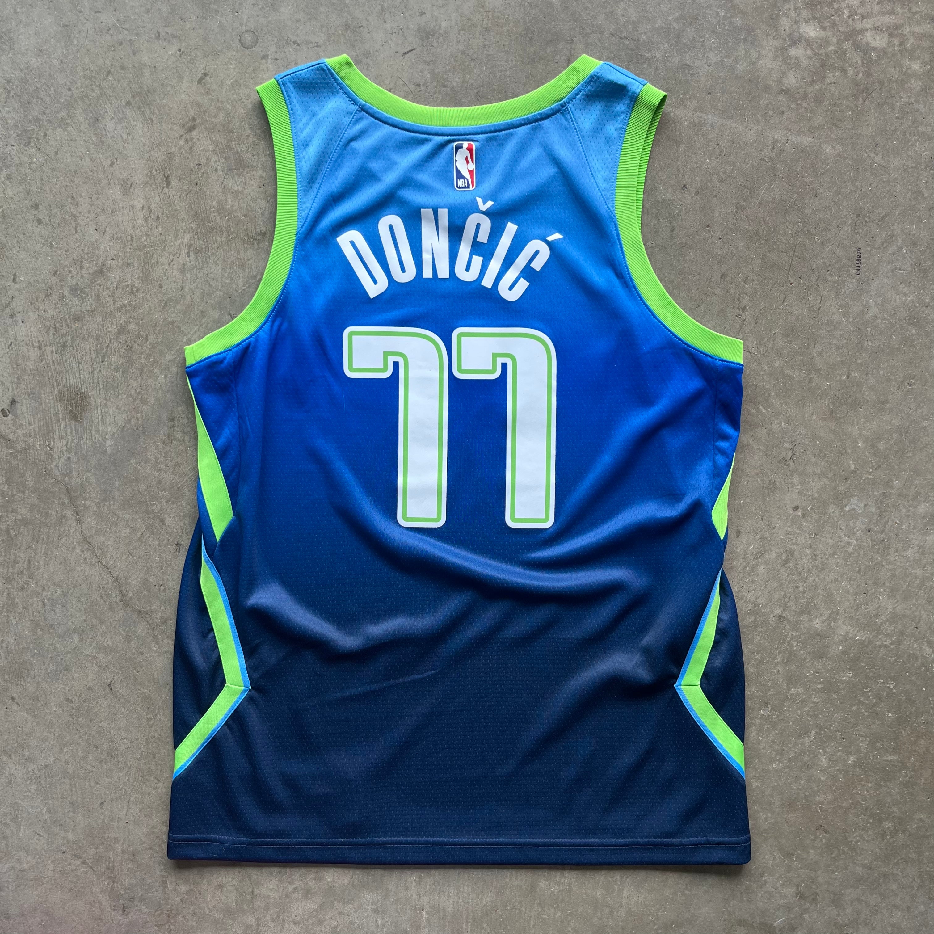 L Luka Doncic City Edition Mavs Jersey