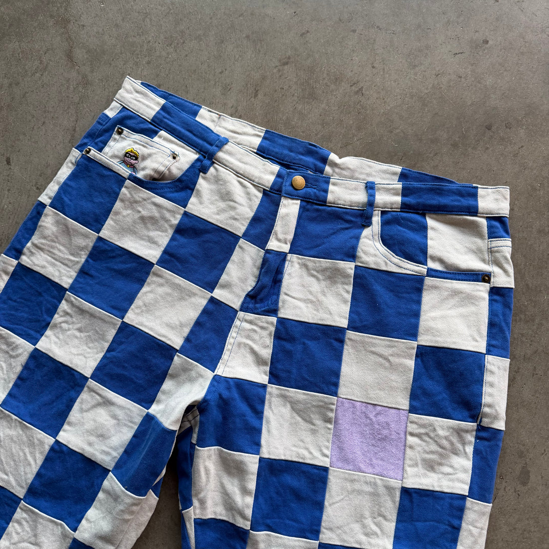38x31 Kid Super Checkered Pants