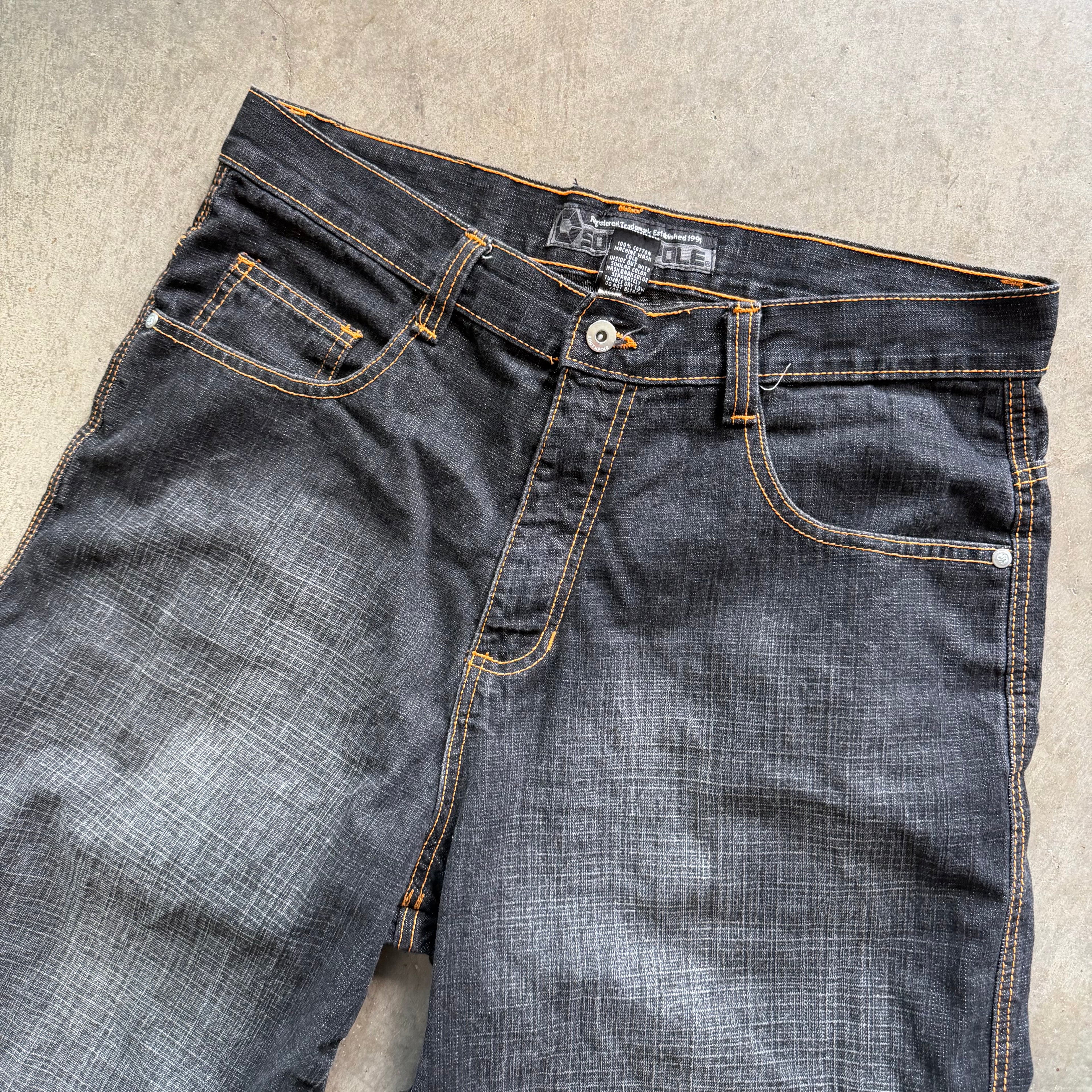 36w Black SouthPole Jorts