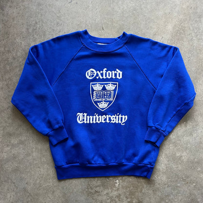 S 90s Oxford University Crewneck