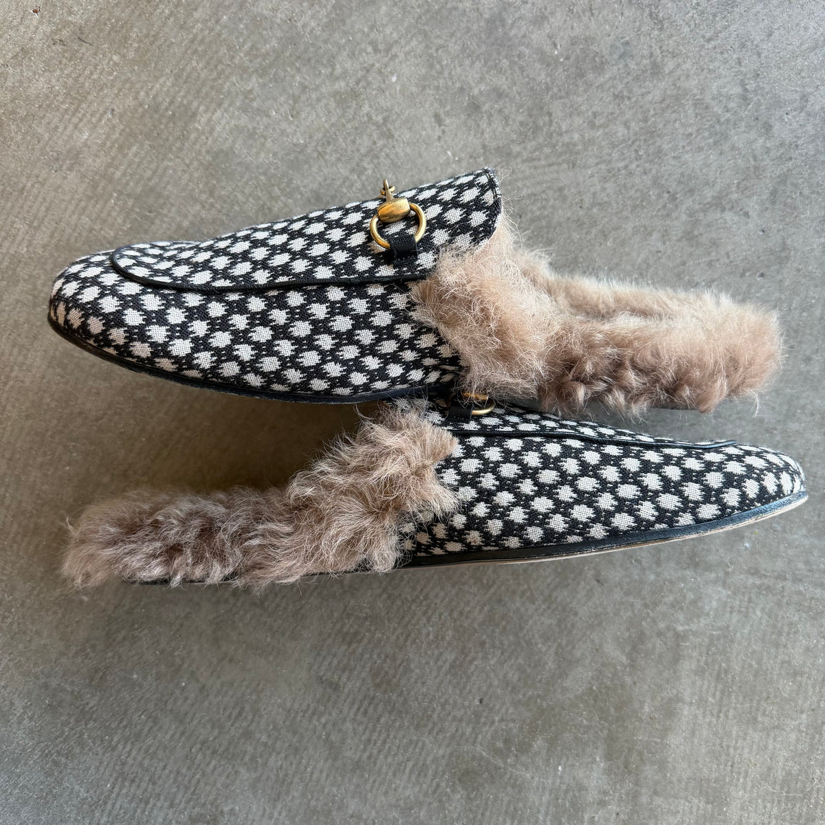 12 Gucci Princetown Horsebit Mules