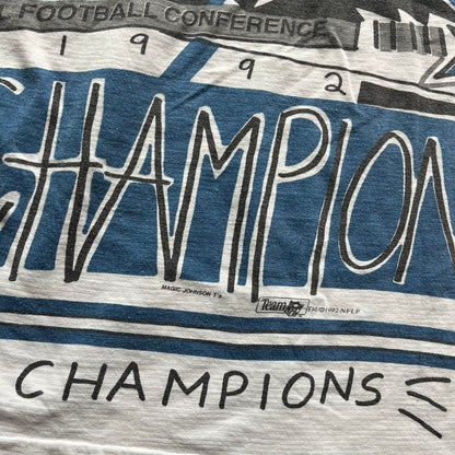 XXL 92 All over print Cowboys Tee