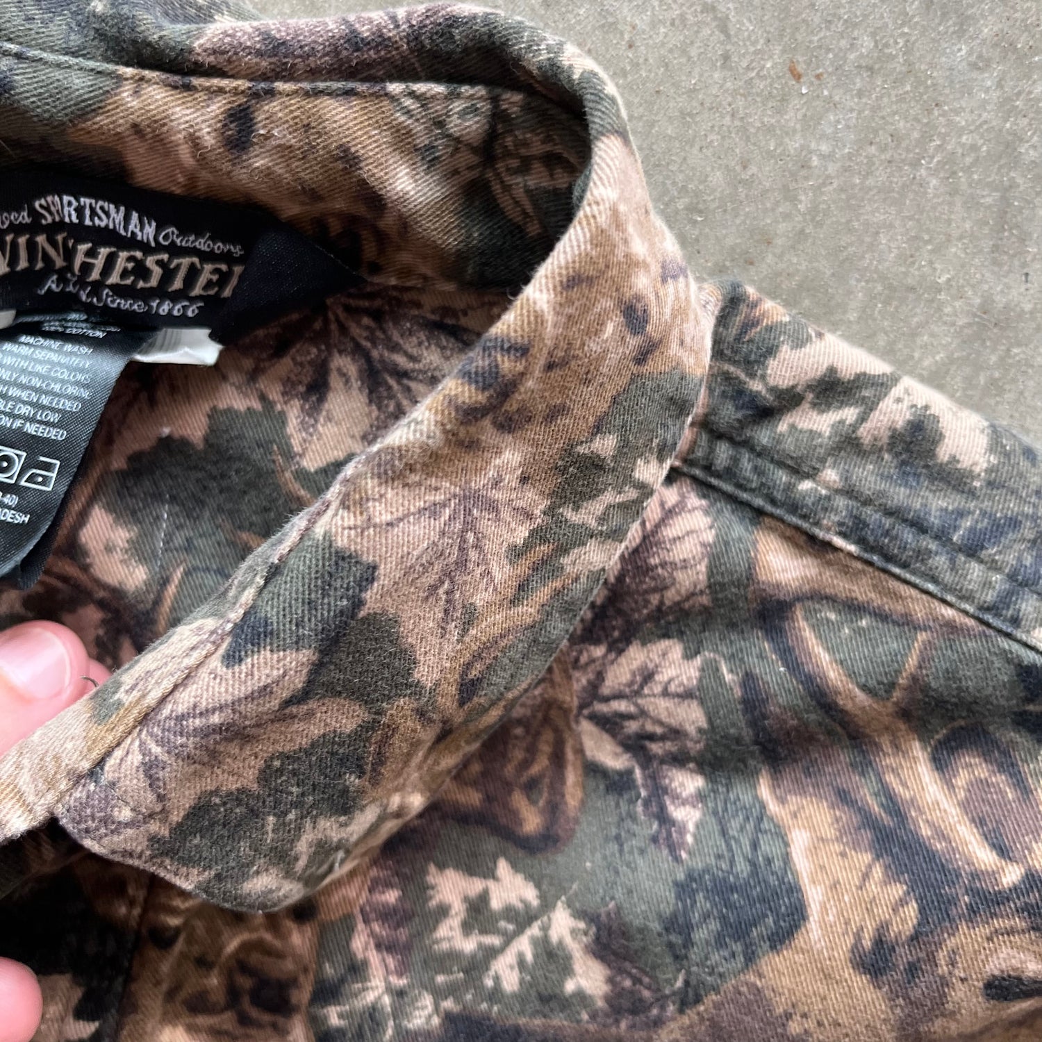 L 00s Deer Camo Jacket