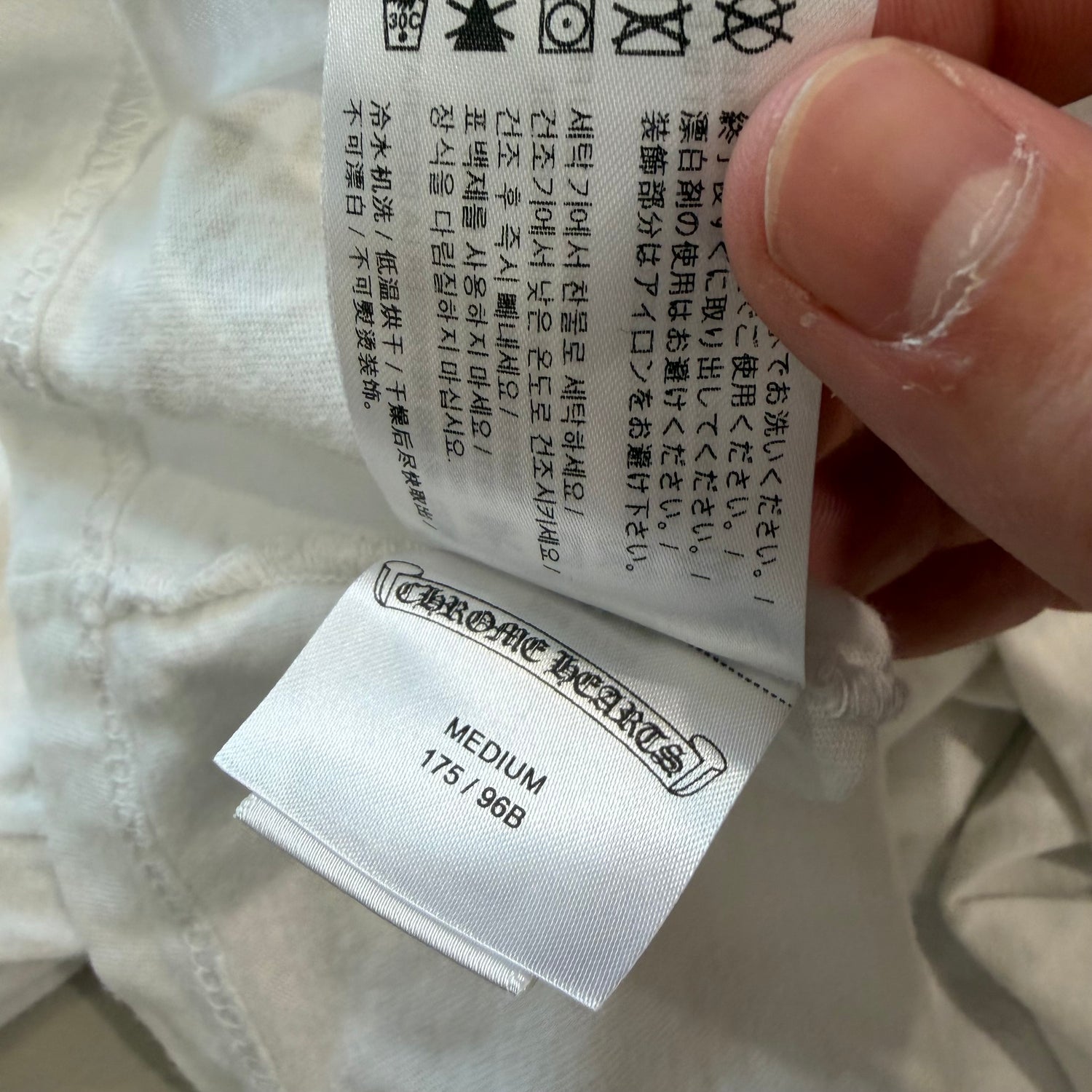 M Chrome Hearts Honolulu L/S White