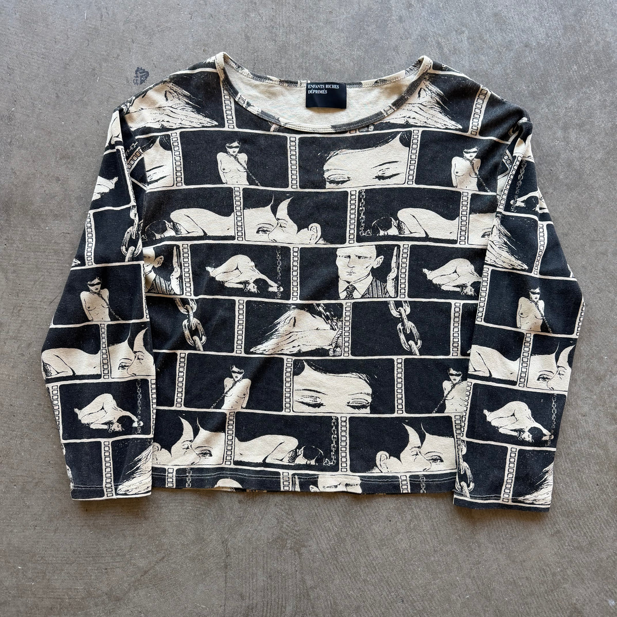 L Enfants Riches Deprimes SS25 Diary L/S Ivory