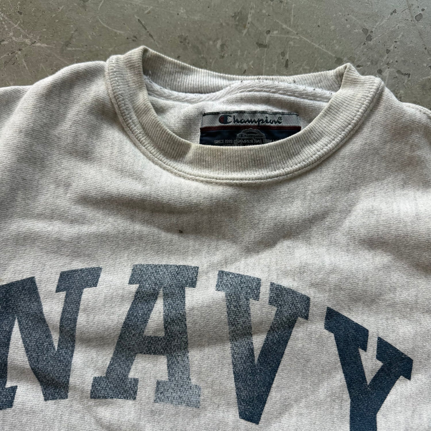 S 00s Champion Navy Sweater