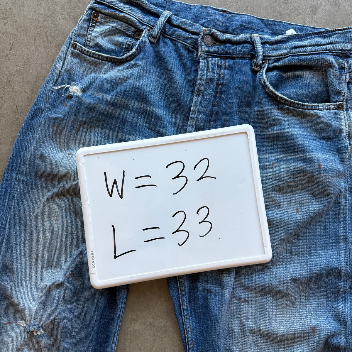 32x33 Acne Studios 2021F Denim
