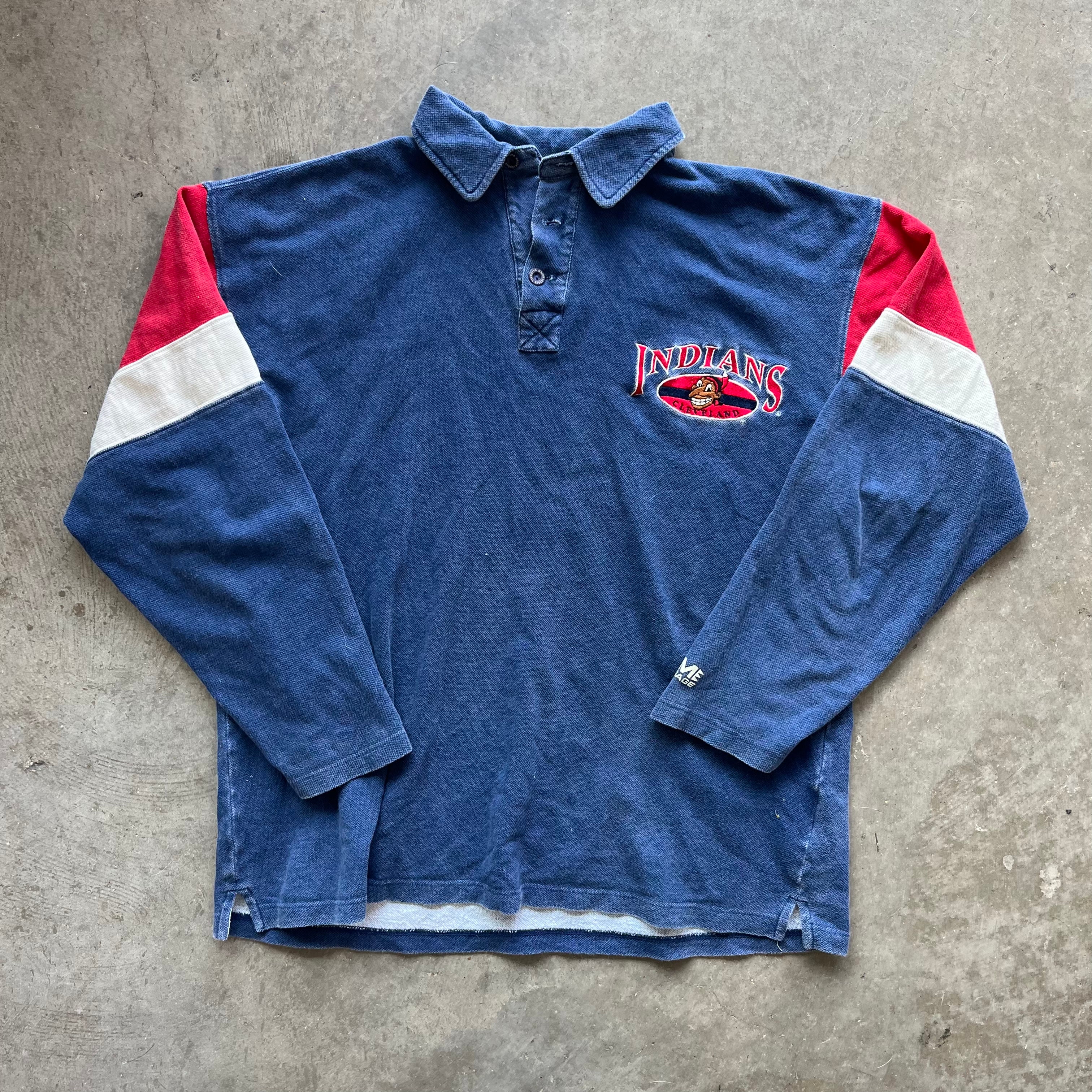 M 90s Indians Rugby Polo