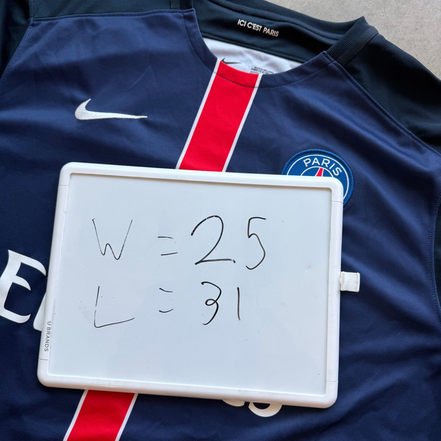 XXL PSG Nike Jersey
