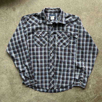 L 90s Wrangler Pearl Snap