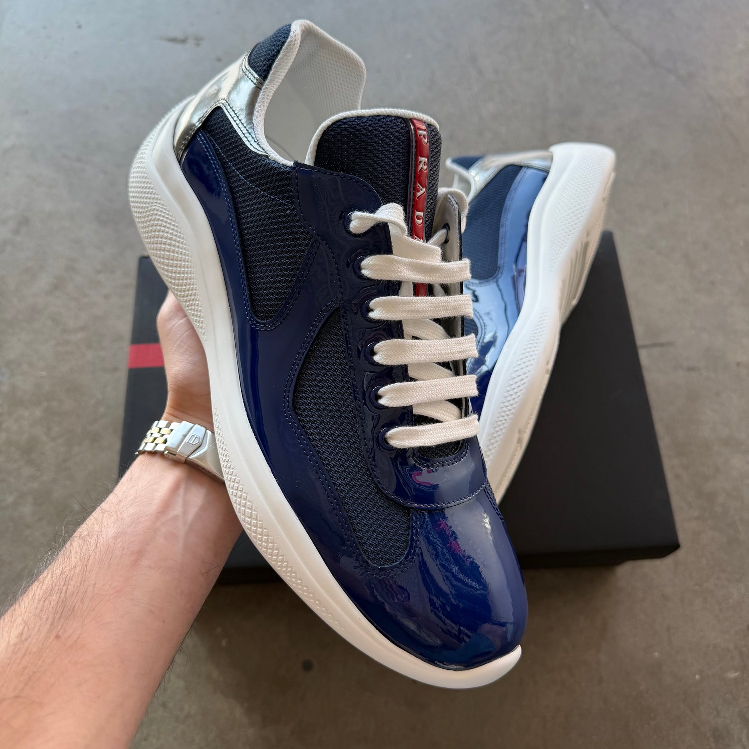 12 Prada America Cup Sapphire/Anthracite