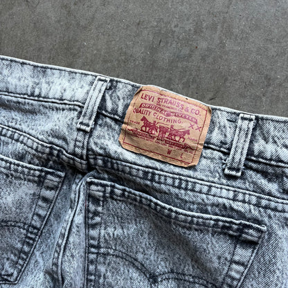 32x32 90s Grey Levis Bottoms