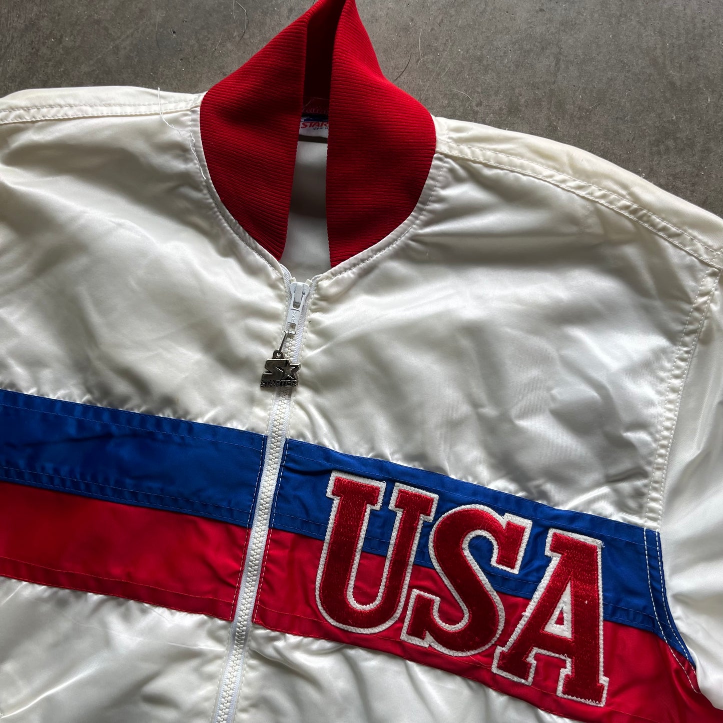 XL 80s USA Bomber Jacket