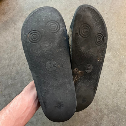 10.5 Used Not Fake Gucci Slides