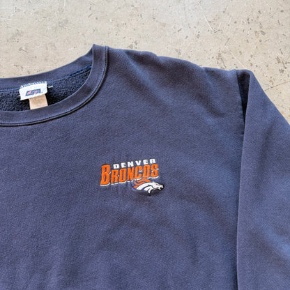 XL 00s Denver Broncos Crewneck