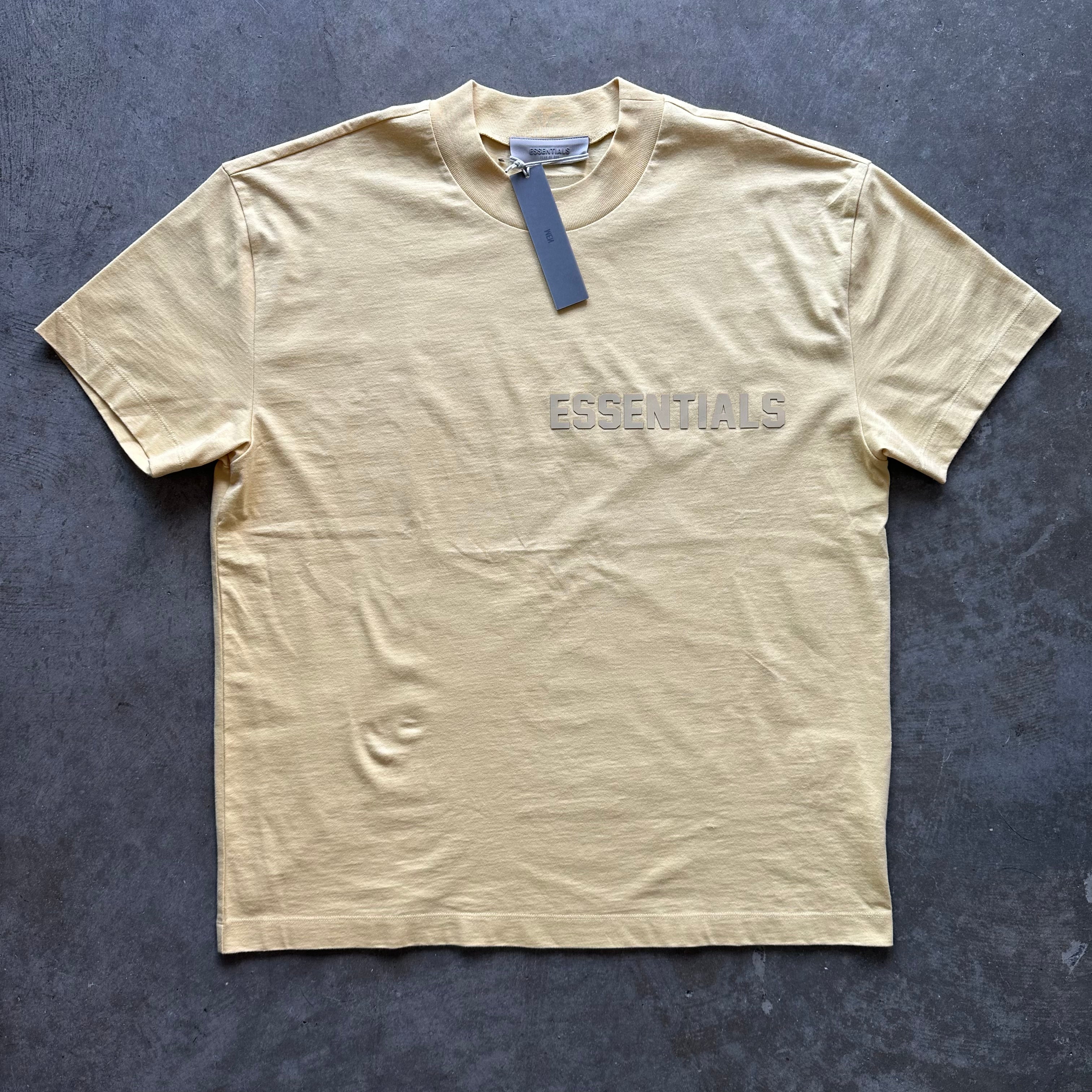 M New Yellow Fear of God Tee