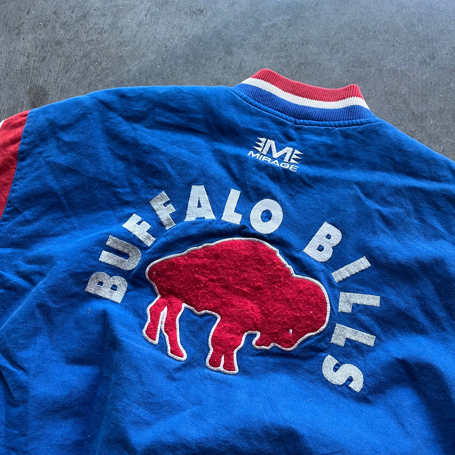 L 90s Buffalo Bills Mirage Jacket