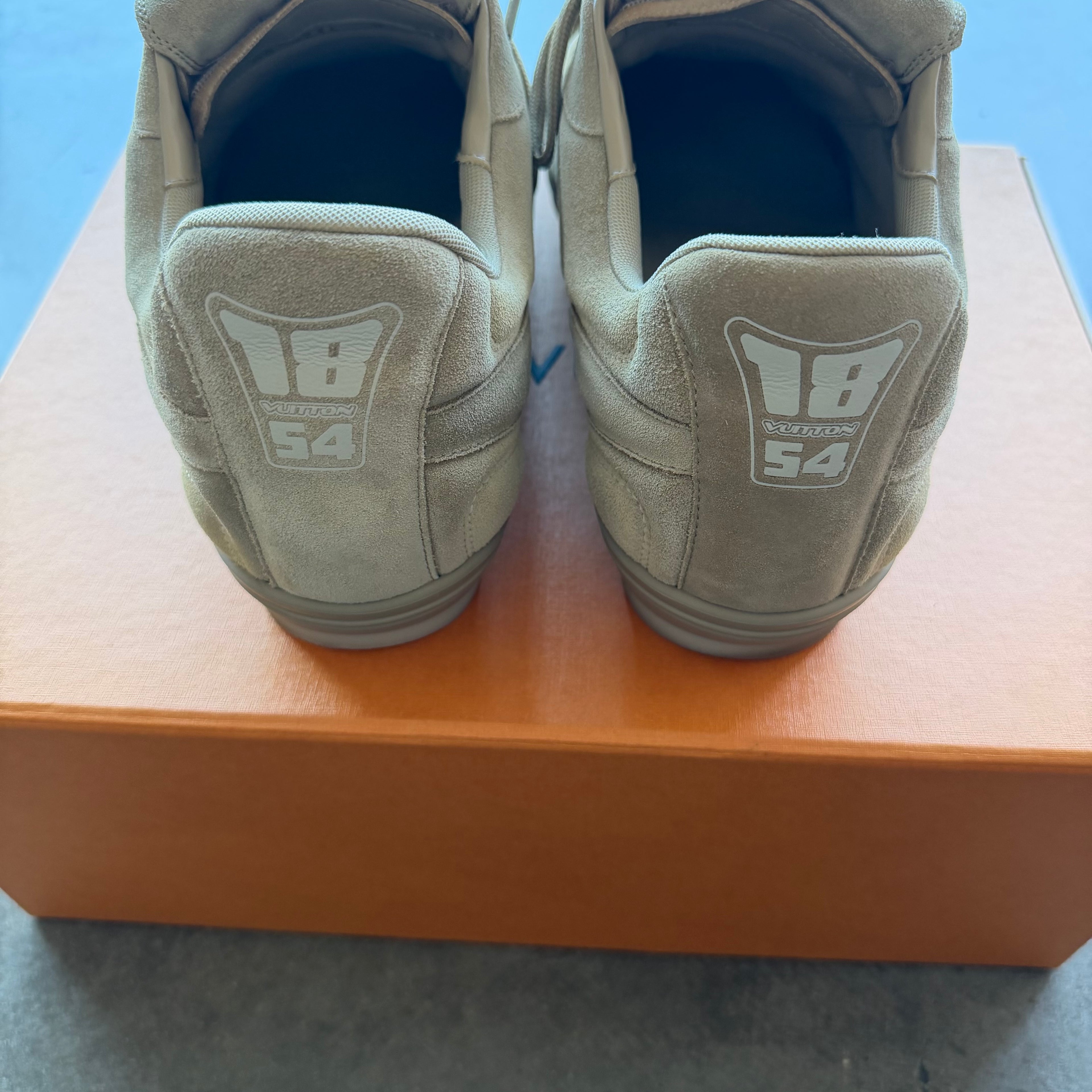 10 Louis Vuitton Footprint Sneaker Tan