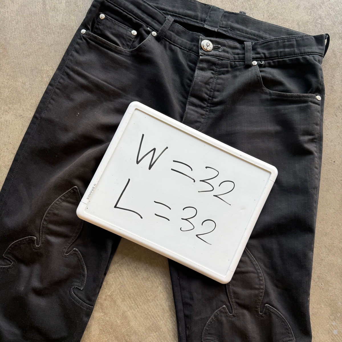 32x32 90s Richard Cut Fleur Denim