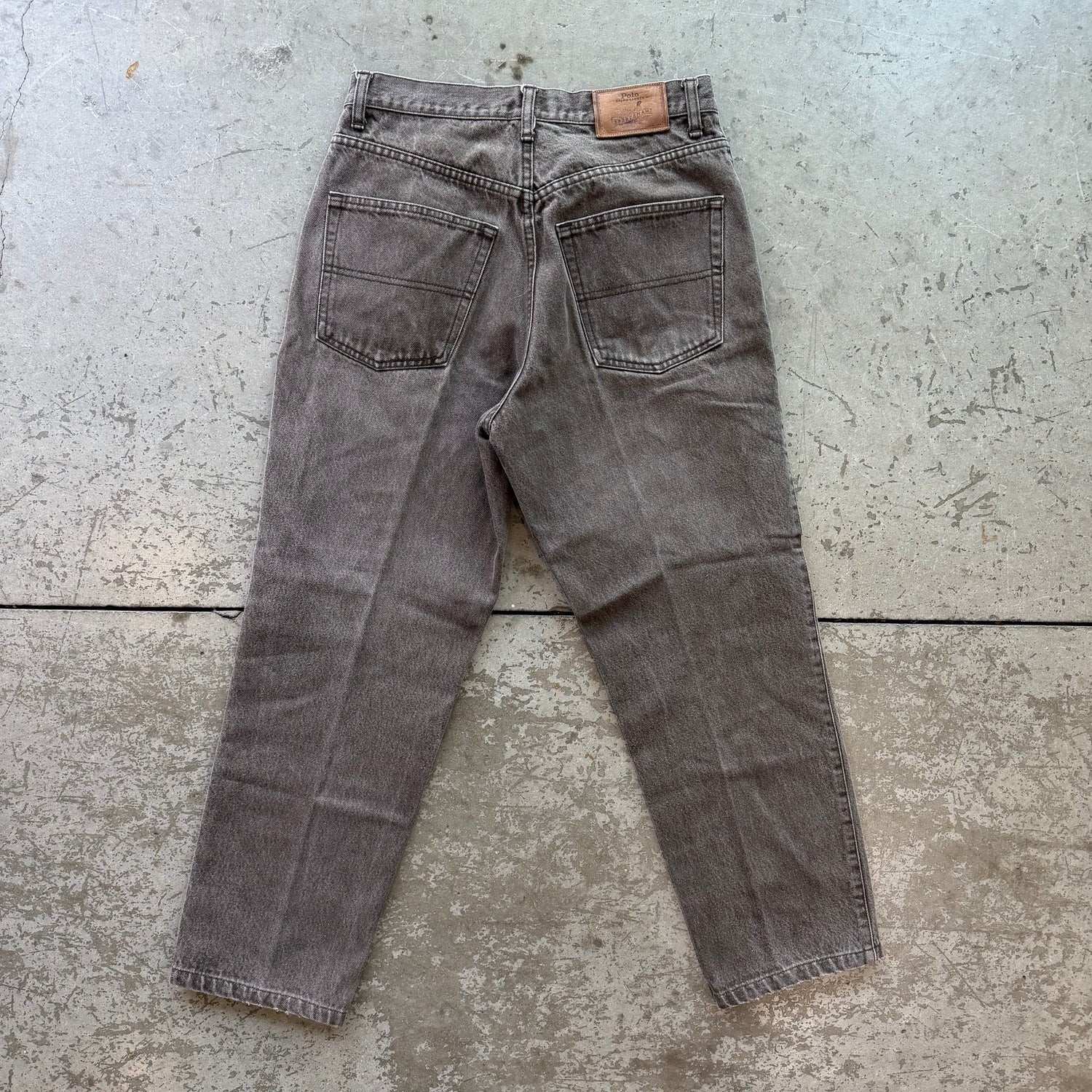 30x30 90s Polo Sportsman Brown Jeans