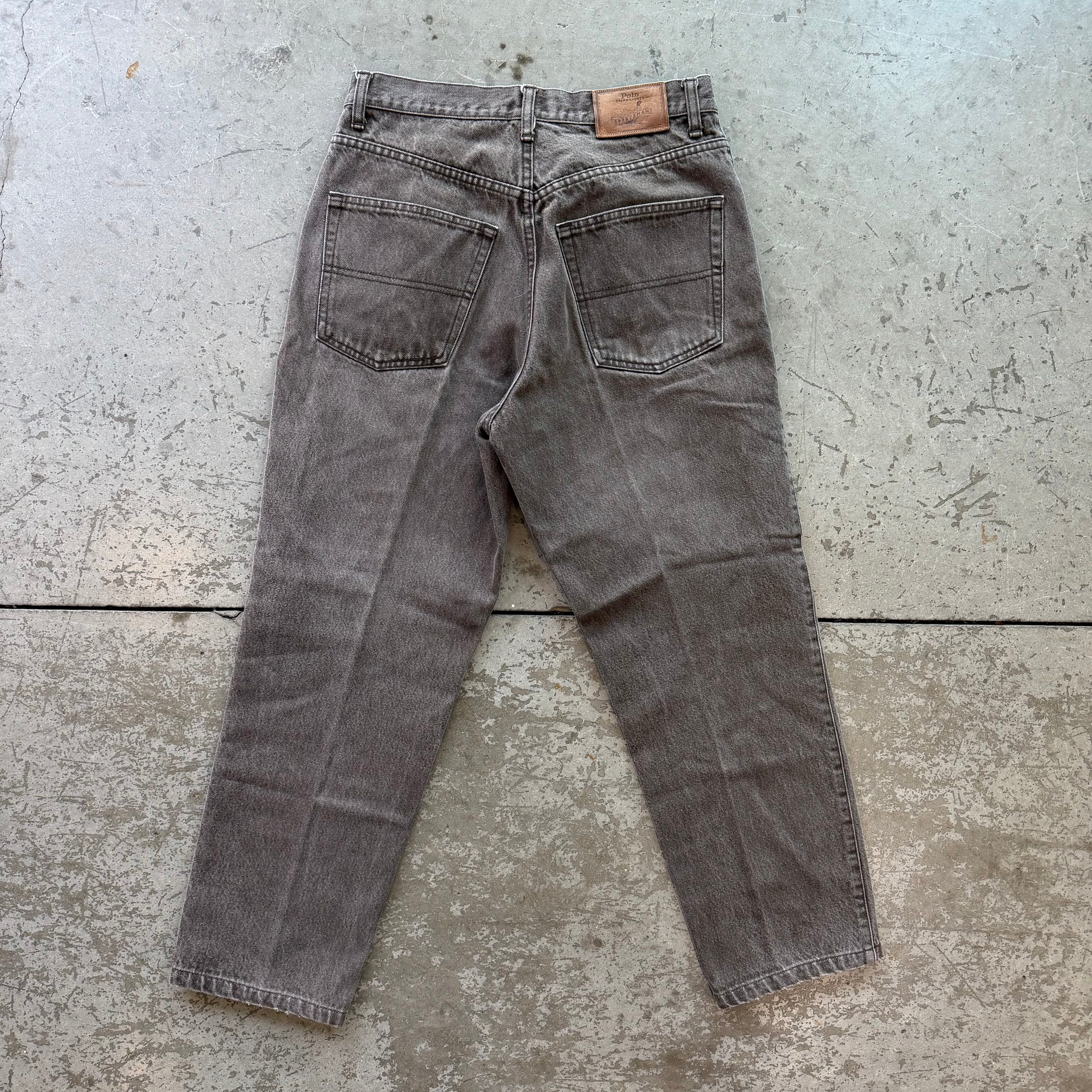 30x30 90s Polo Sportsman Brown Jeans