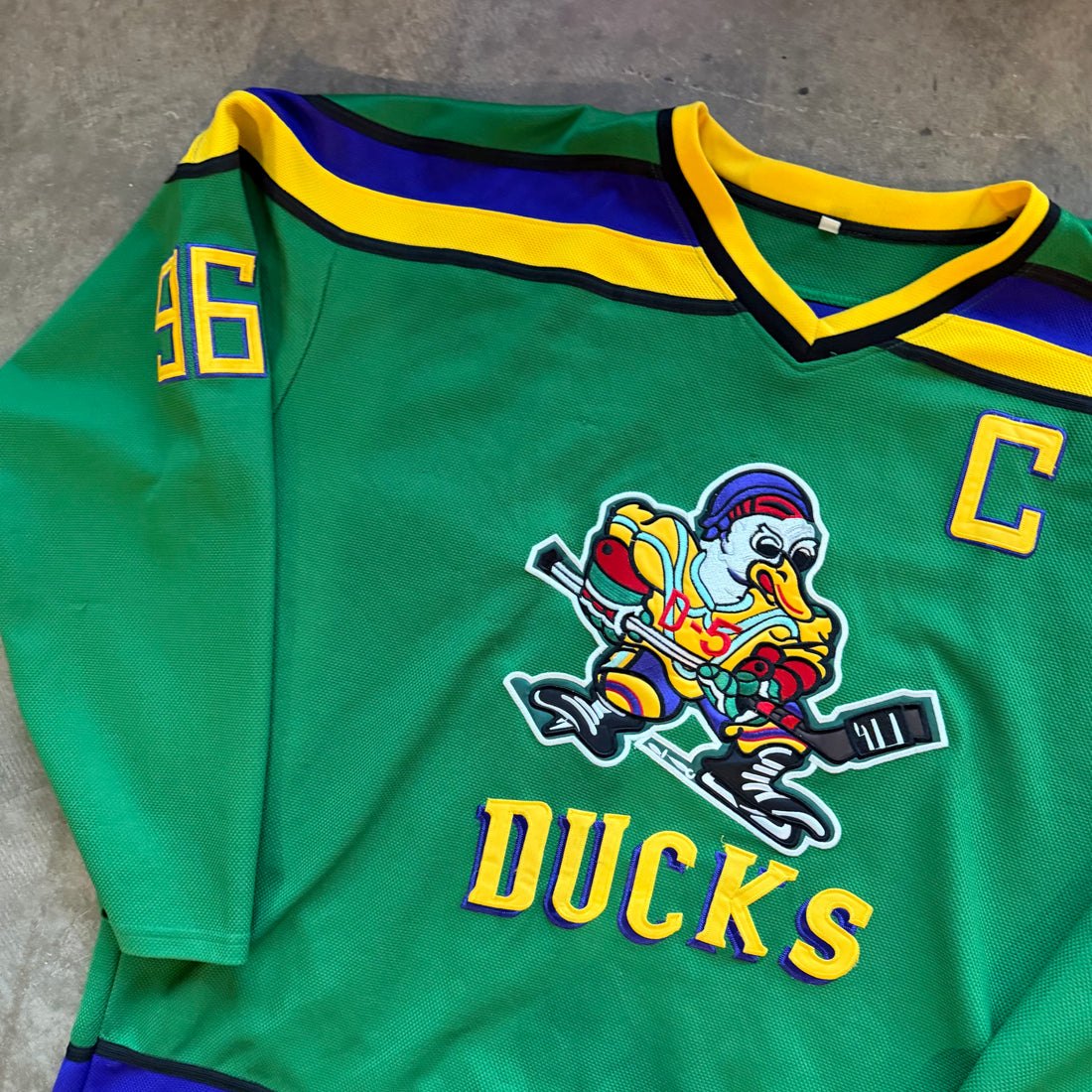 XXL 90s Bootleg Conway Mighty Ducks Jersey