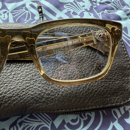 Chrome Hearts Gittin Any? Green Glasses