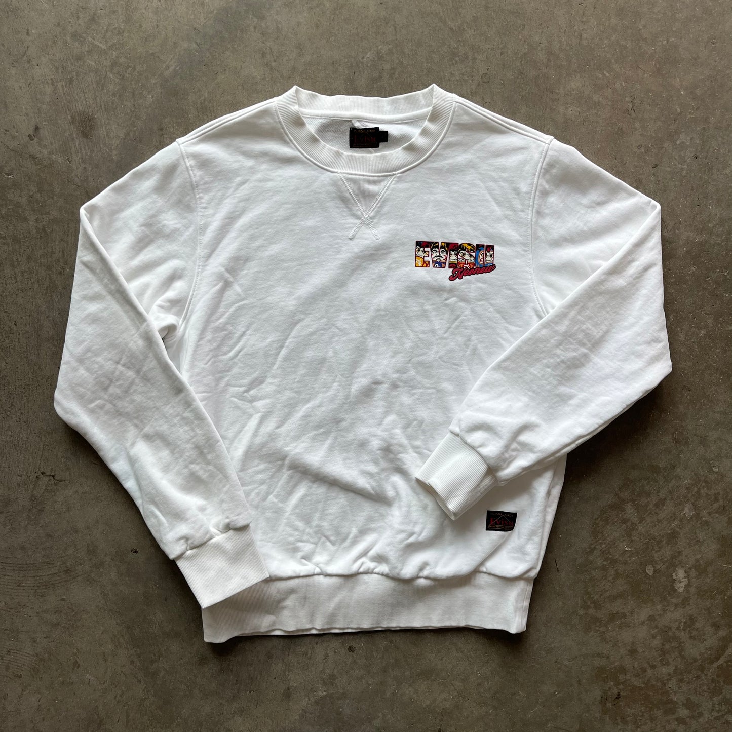 L 00s Evisu Crewneck