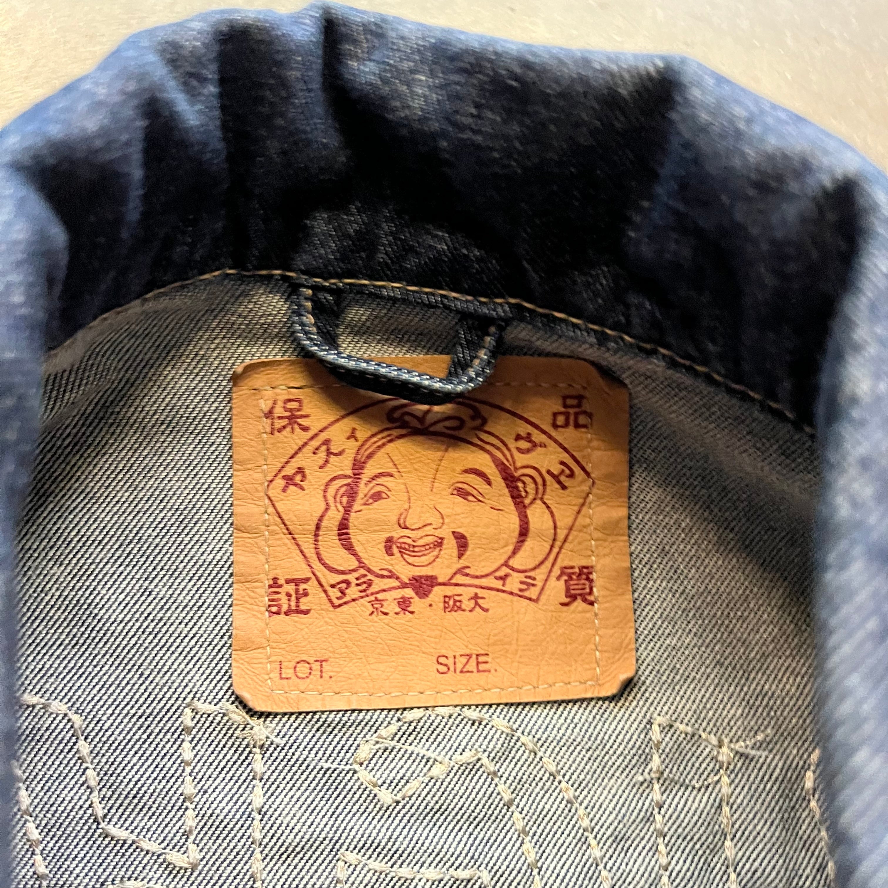 L 00s Mighty Evisu Denim Jacket