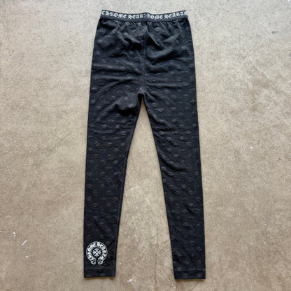 M Chrome Hearts Monogram Leggings