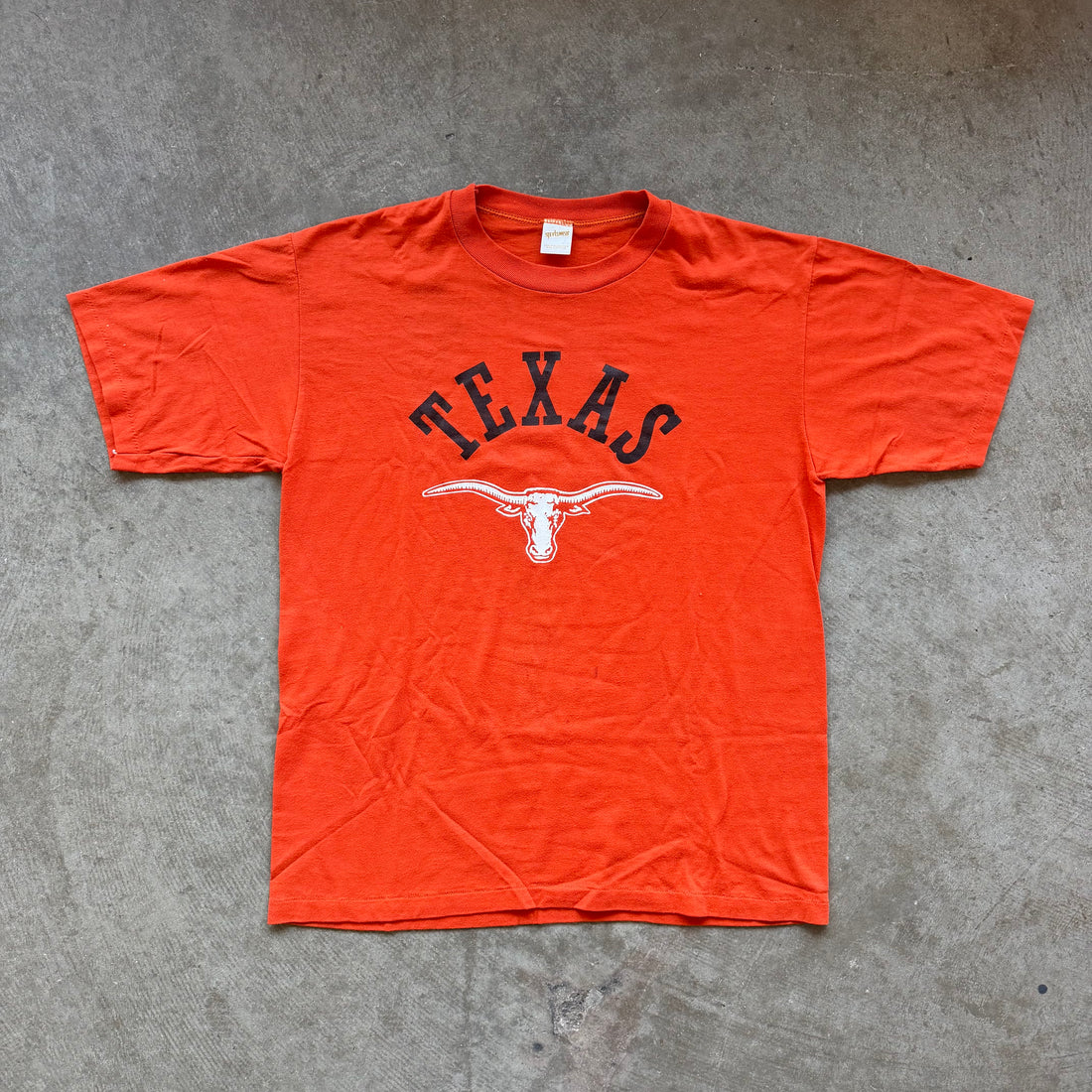 L 80s Texas Longhorns Tee